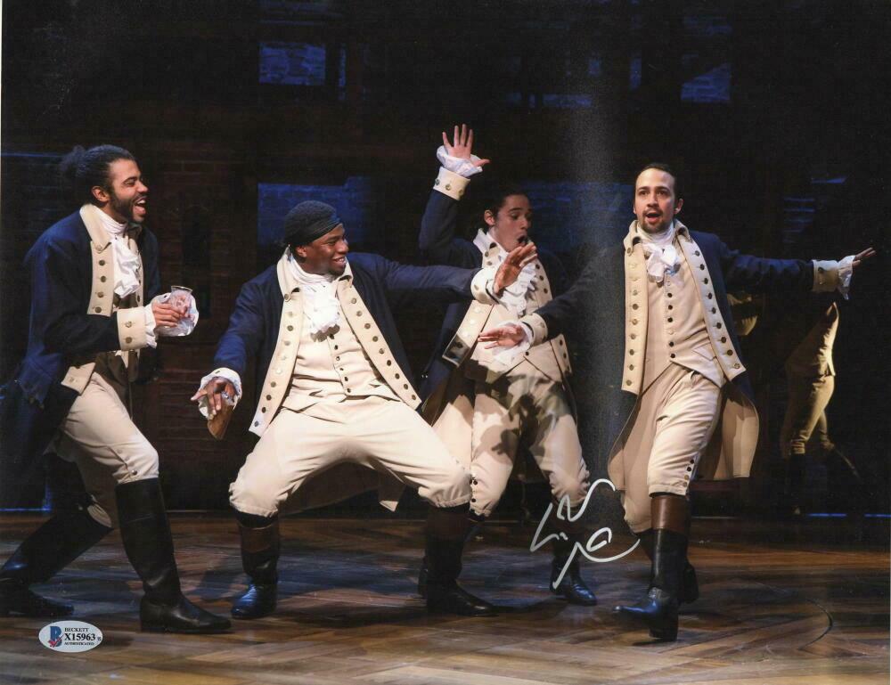 Lin Manuel Miranda Signed 11x14 Photo Beckett COA - Item #4