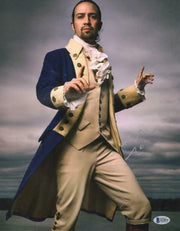 Lin Manuel Miranda Signed 11x14 Photo Beckett COA - Item #3