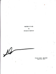 Lizzy Caplan Signed Script from Masters of Sex Certified Authentic