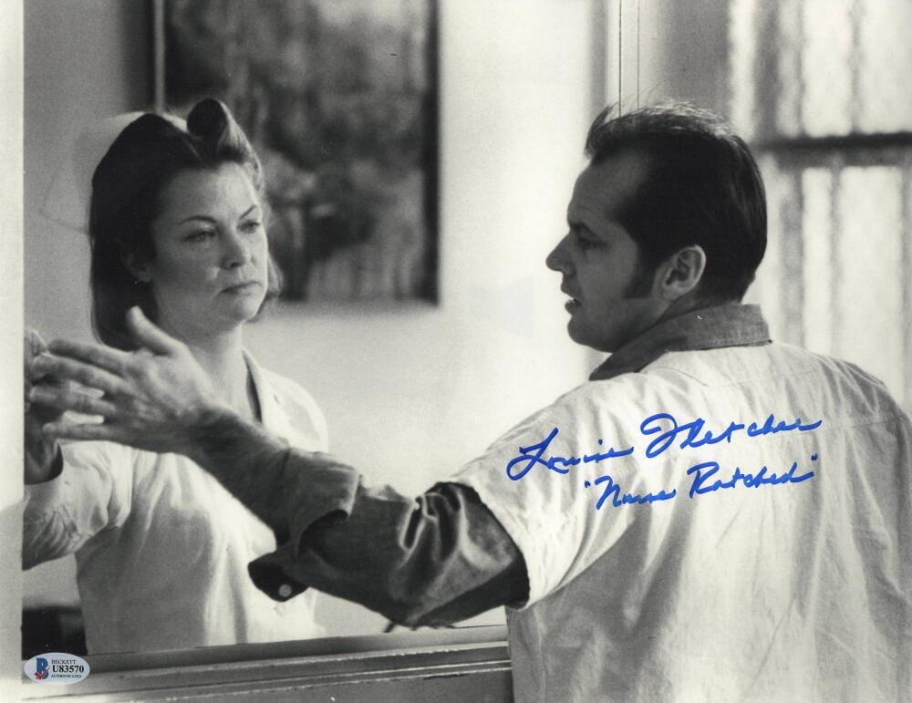 Louise Fletcher Signed 11x14 Photo from One Flew Over The Cuckoo's Nest Beckett COA - Item #3