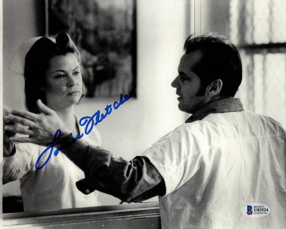 Louise Fletcher Signed 8x10 Photo from One Flew Over The Cuckoo's Nest Beckett COA - Item #3