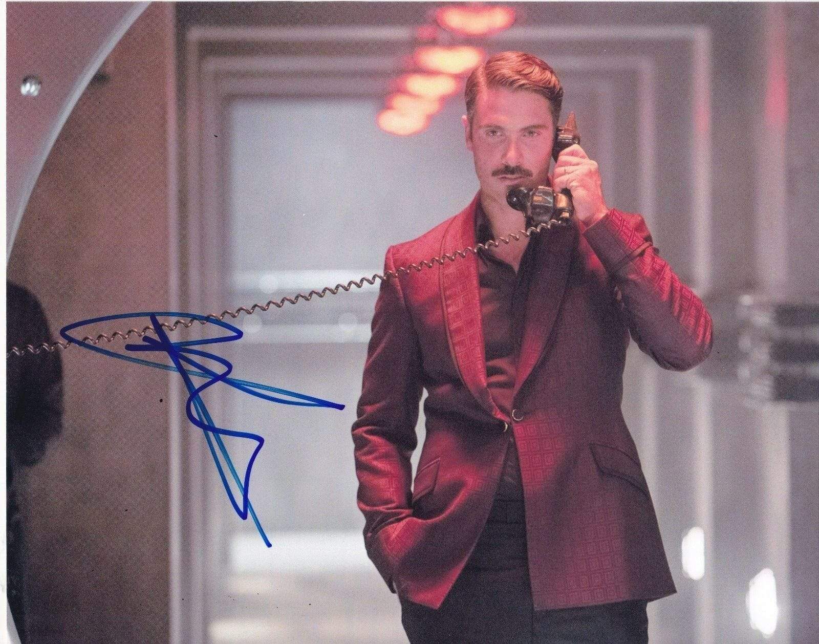 Luca Calvan Signed 8x10 Photo from The Man from U.N.C.L.E. Certified Authentic - Item #2