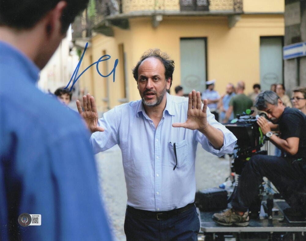 Luca Guadagnino Signed 11x14 Photo Beckett COA - Item #2