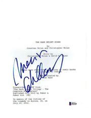 Marion Cotillard Authentic Autographed 'The Dark Knight Rises' Script - Prime Time Signatures - TV & Film