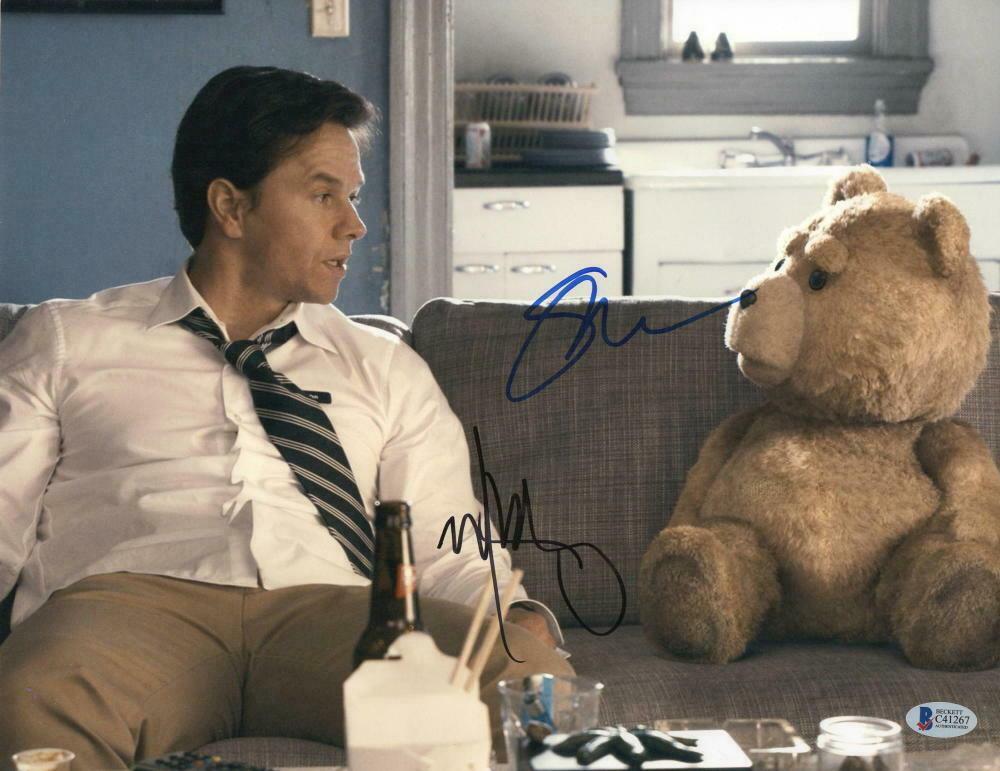 Mark Wahlberg, Seth MacFarlane Authentic Autographed 11x14 Photo - Prime Time Signatures - TV & Film