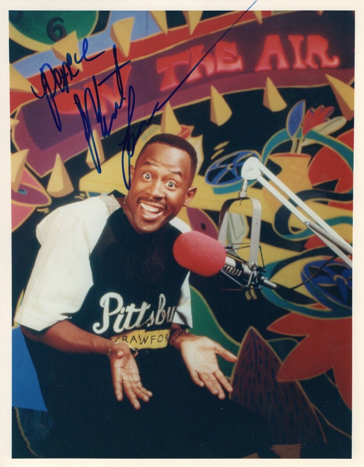 Martin Lawrence Signed 8x10 Photo from Martin Beckett COA