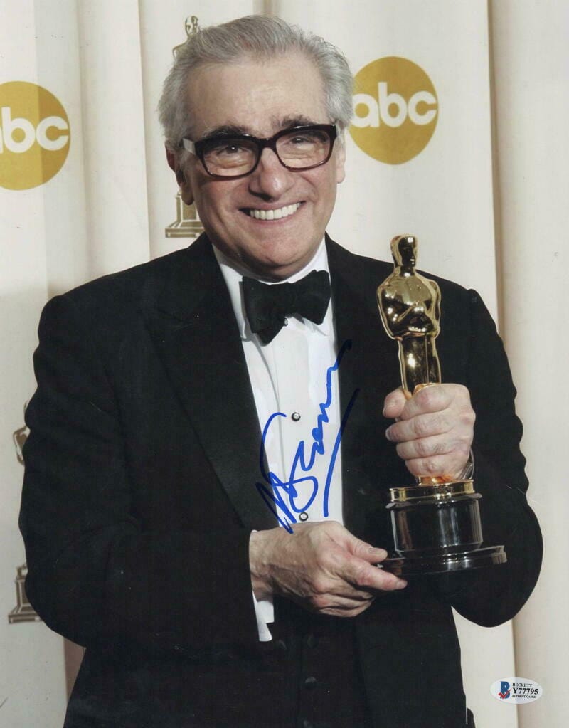 Martin Scorsese Signed 11x14 Photo Beckett COA - Item #4