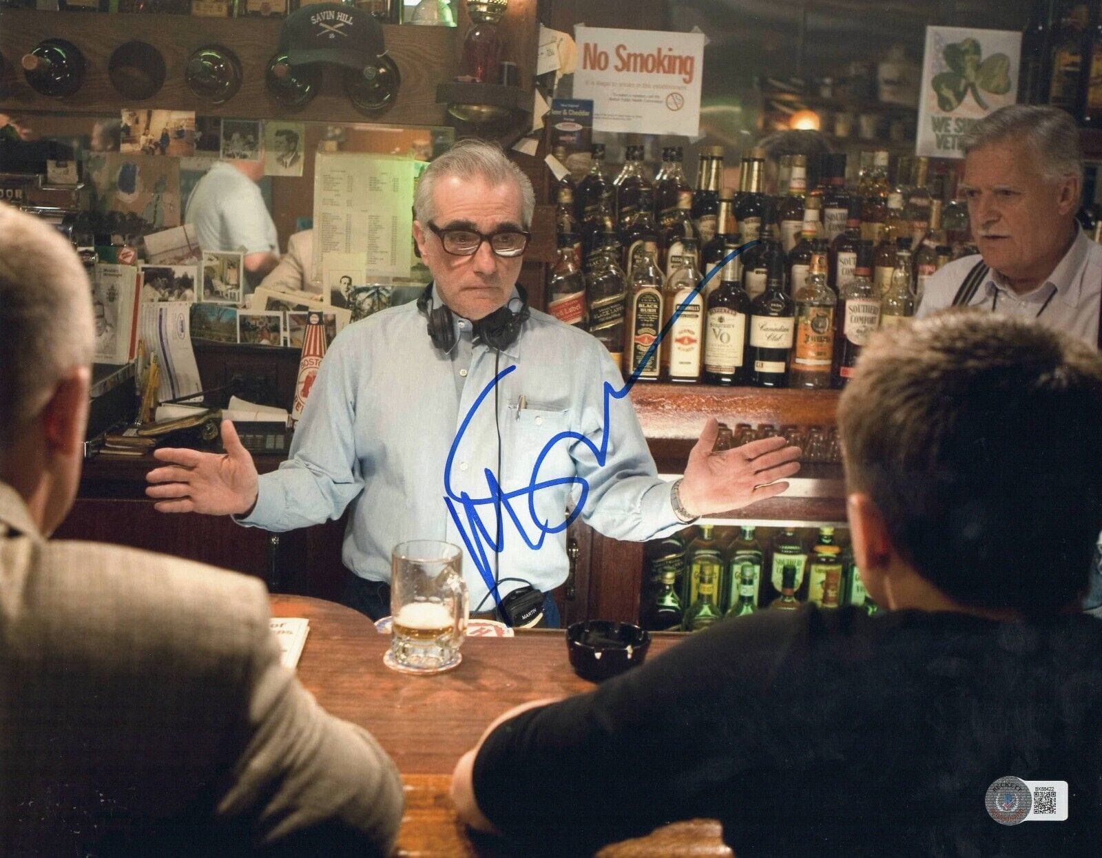 Martin Scorsese Signed 11x14 Photo from The Departed Beckett COA - Item #2