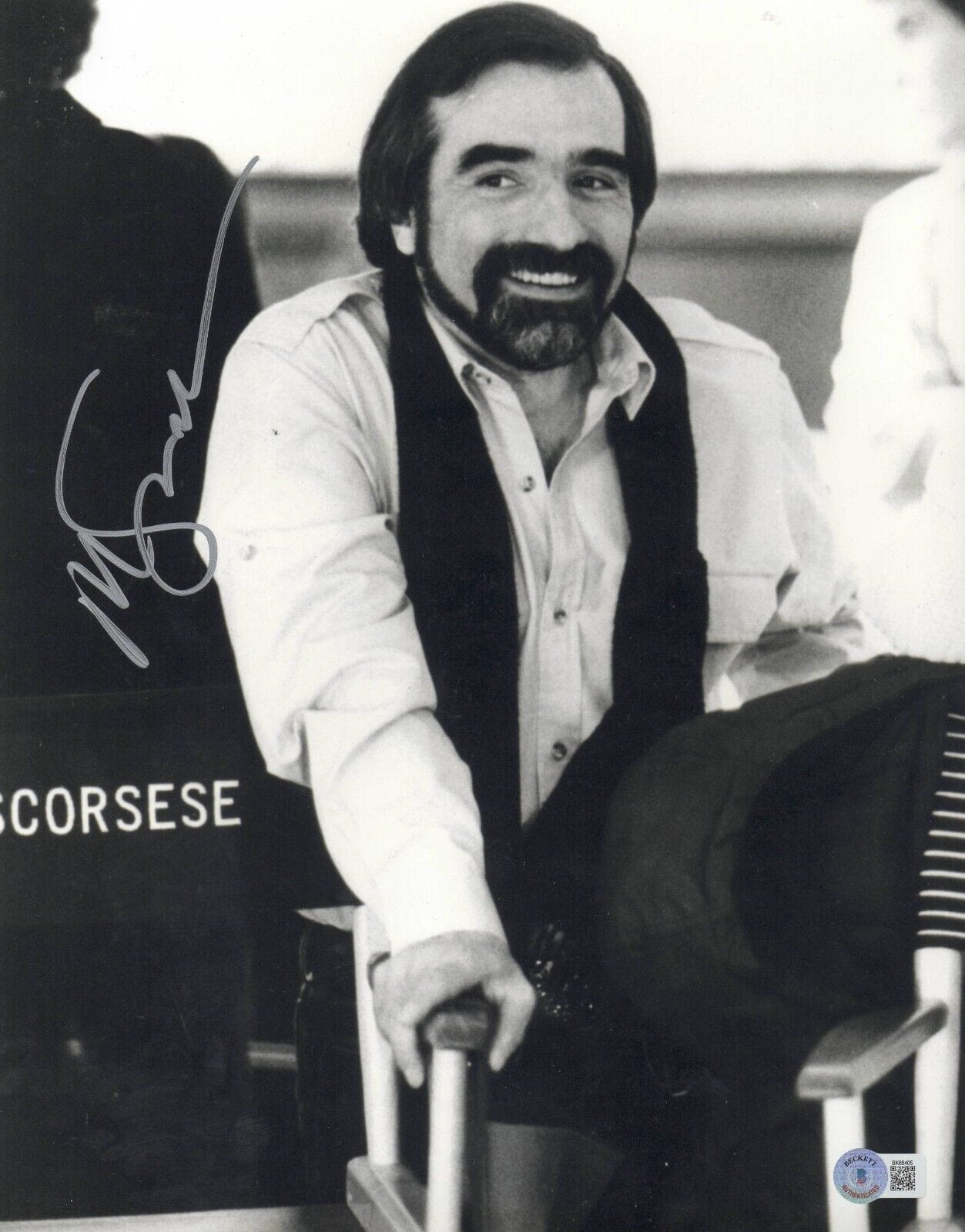 Martin Scorsese Signed 11x14 Photo from The Color of Money Beckett COA - Item #2