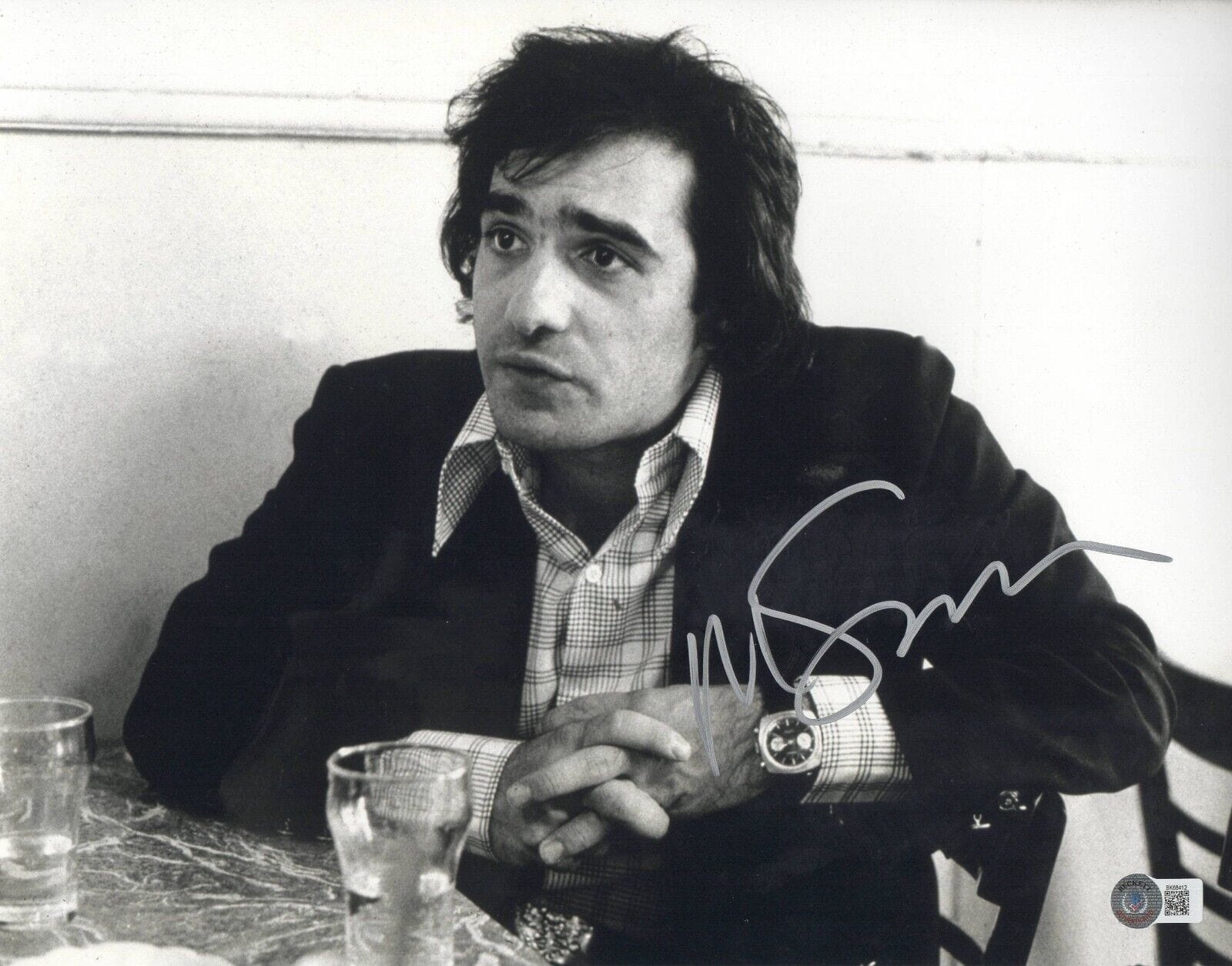 Martin Scorsese Signed 11x14 Photo from Mean Streets Beckett COA