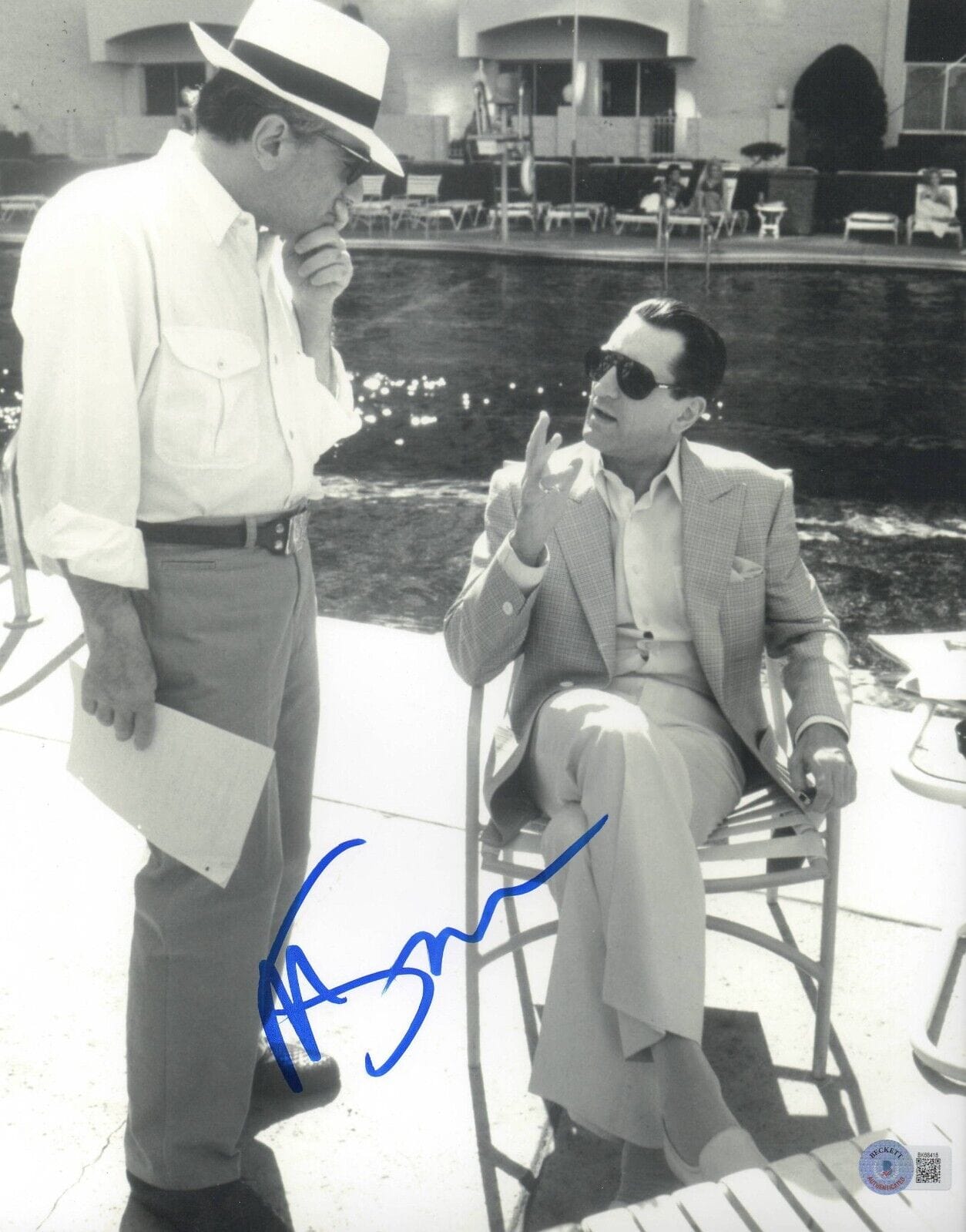 Martin Scorsese Signed 11x14 Photo from Casino Beckett COA - Item #1