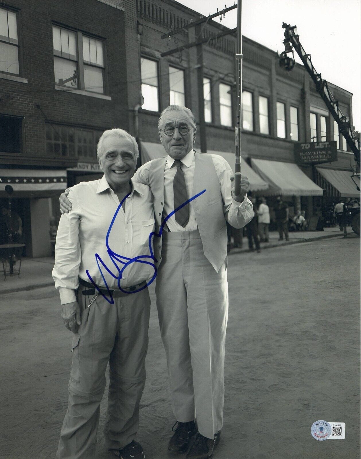 Martin Scorsese Signed 11x14 Photo from Killers of the Flower Moon Beckett COA