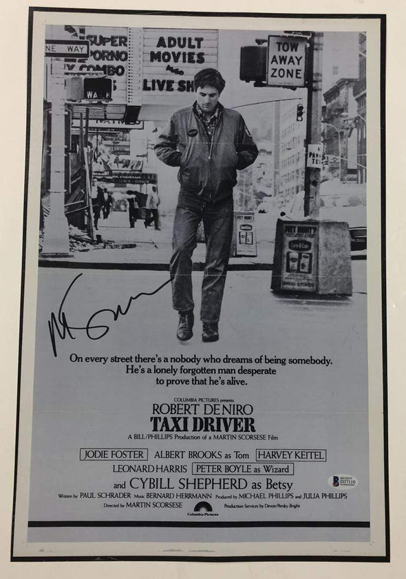 Martin Scorsese Authentic Autographed 12x18 Photo - Prime Time Signatures - TV & Film