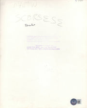 Martin Scorsese Signed 8x10 Photo from GoodFellas Beckett COA - Detail View