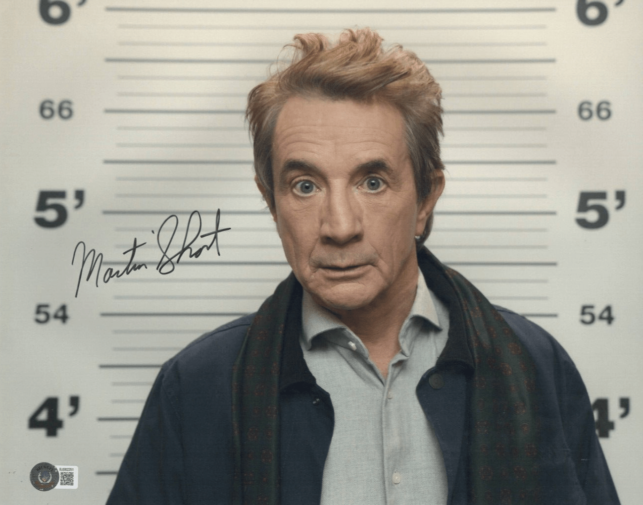 Martin Short Signed 11x14 Photo from Only Murders In The Building Beckett COA - Item #3
