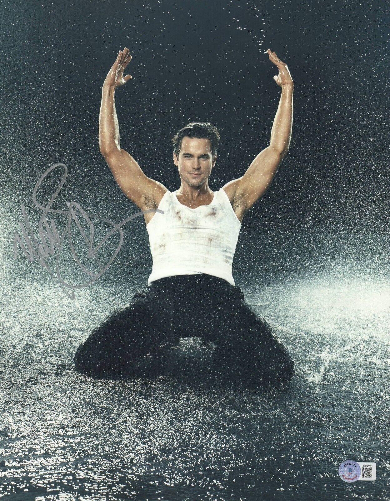 Matt Bomer Signed 11x14 Photo from Magic Mike Beckett COA - Item #1