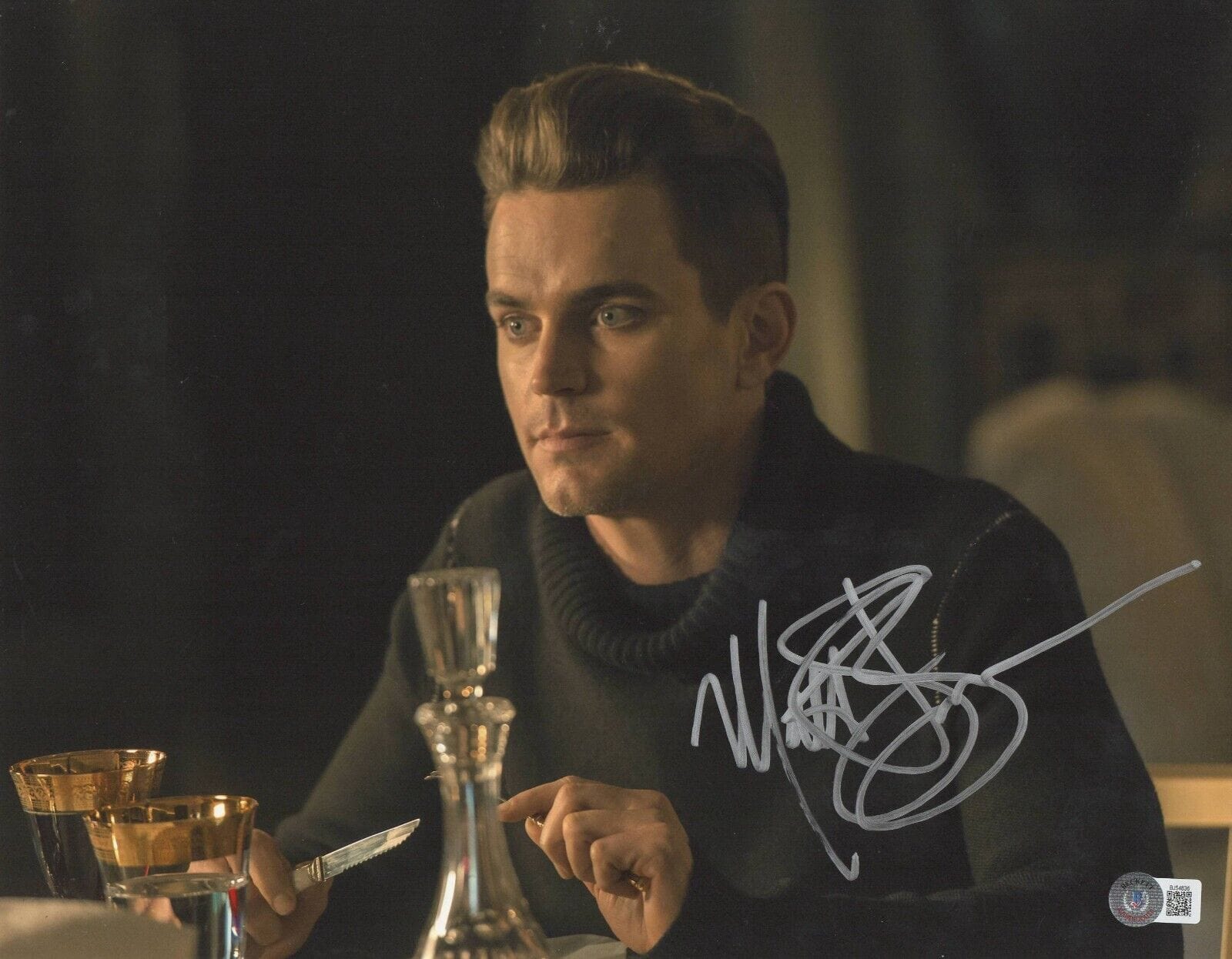 Matt Bomer Signed 11x14 Photo from American Horror Story Beckett COA