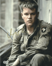 Matt Damon Signed 11x14 Photo from Saving Private Ryan Beckett COA