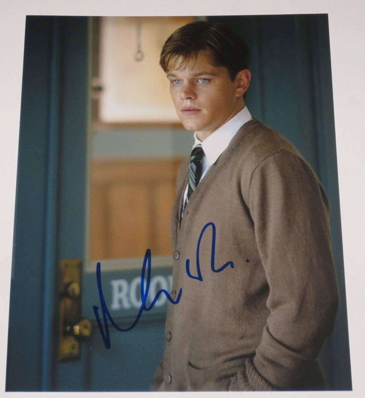 Matt Damon Authentic Autographed 8x10 Photo - Prime Time Signatures - TV & Film