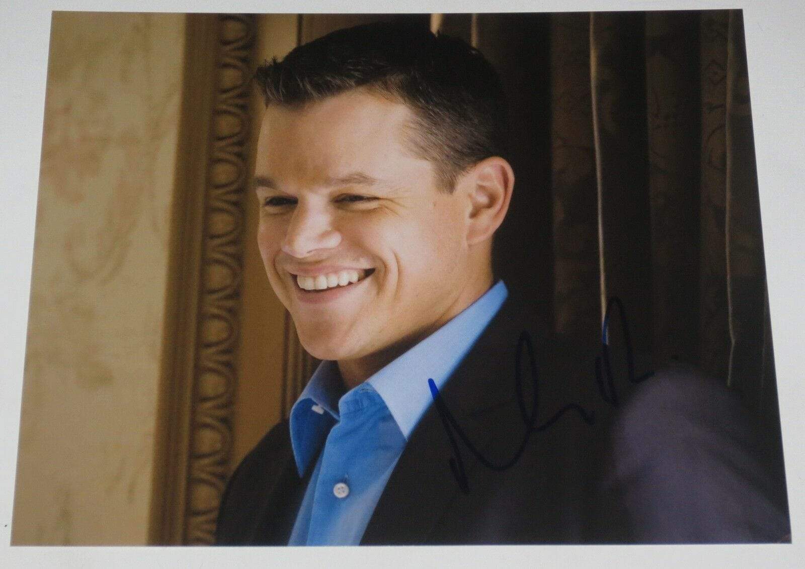 Signed Damon Photo - 8x10