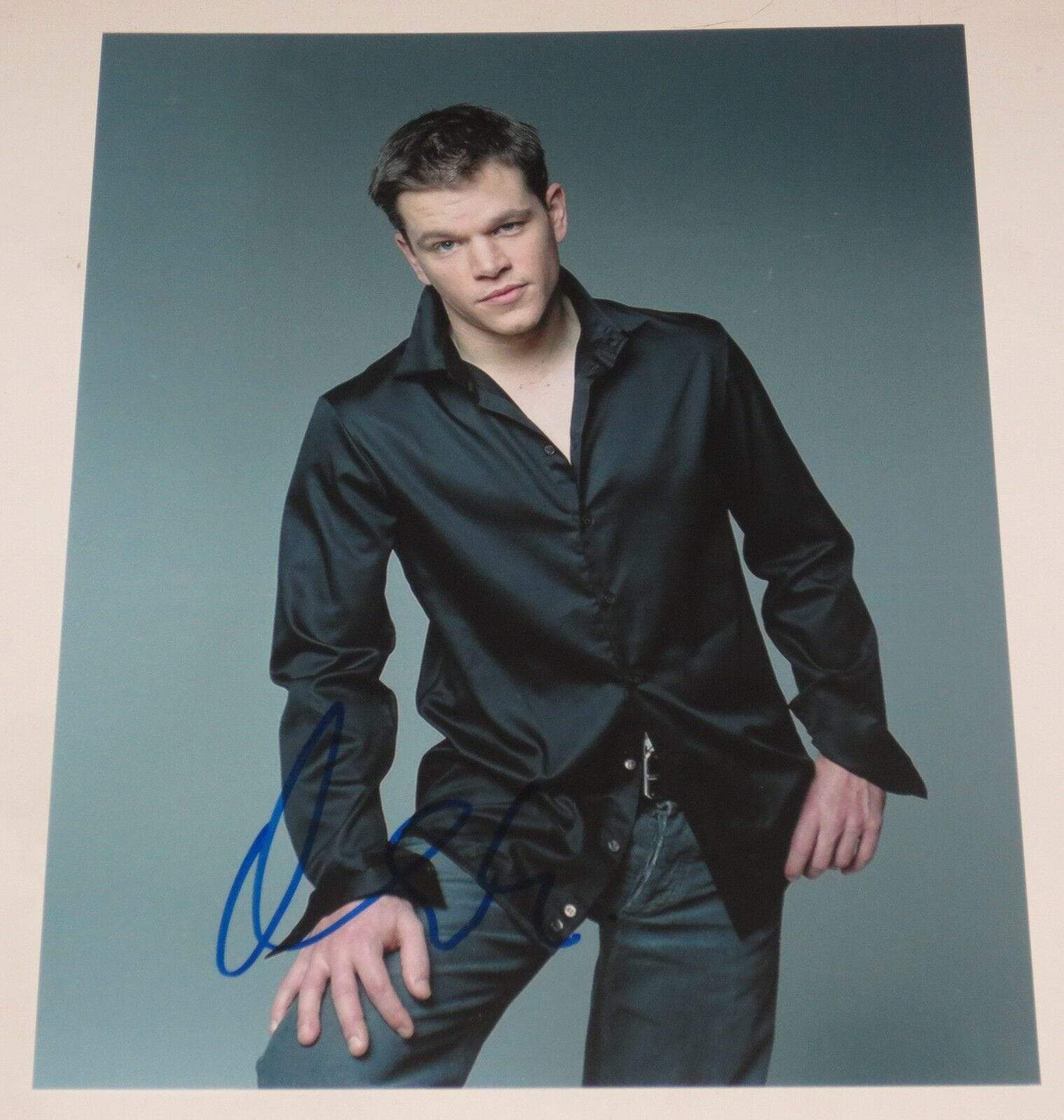 Matt Damon Authentic Autographed 8x10 Photo - Prime Time Signatures - TV & Film