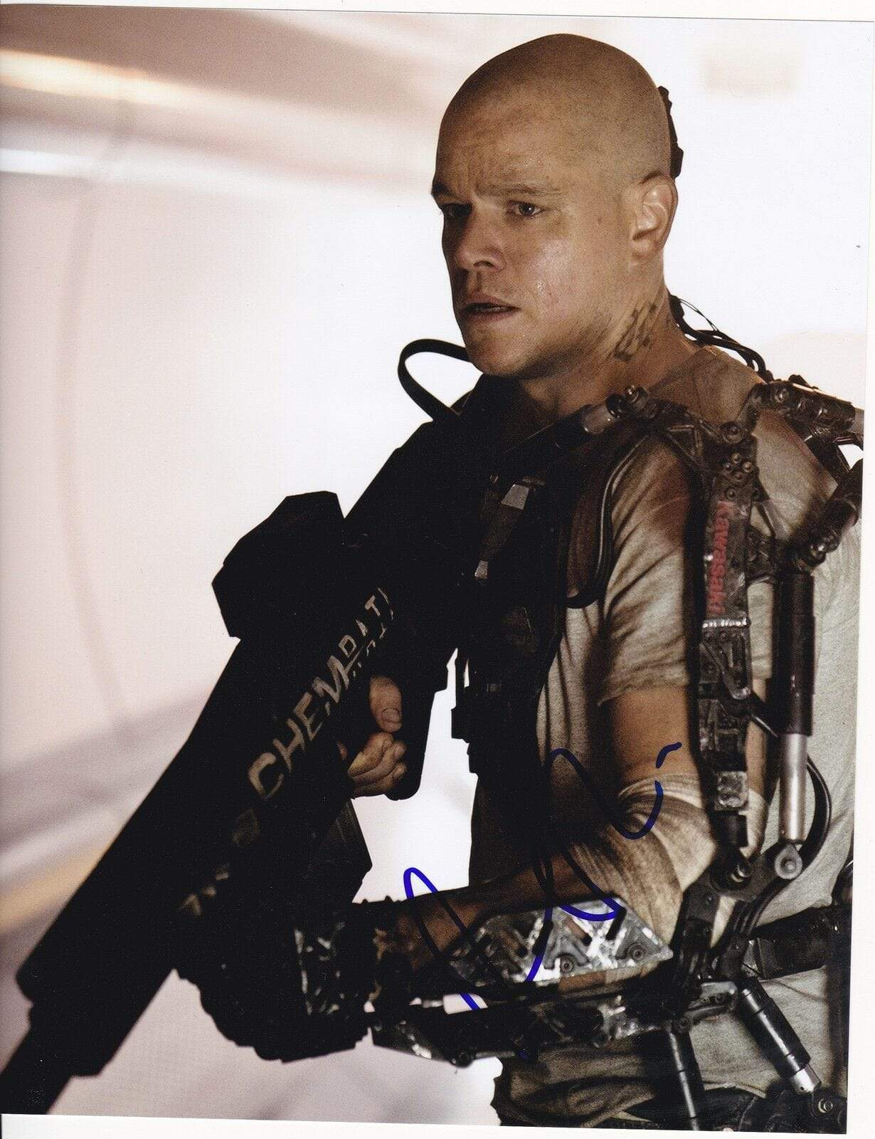  Matt Damon Authentic Autographed 8x10 Photo PTS COA