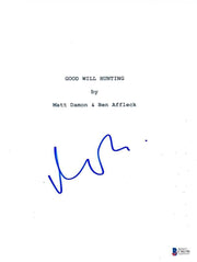 Matt Damon Authentic Autographed 'Good Will Hunting' Script - Prime Time Signatures - TV & Film