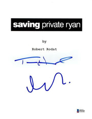 Matt Damon, Tom Hanks Authentic Autographed 'Saving Private Ryan' Script - Prime Time Signatures - TV & Film