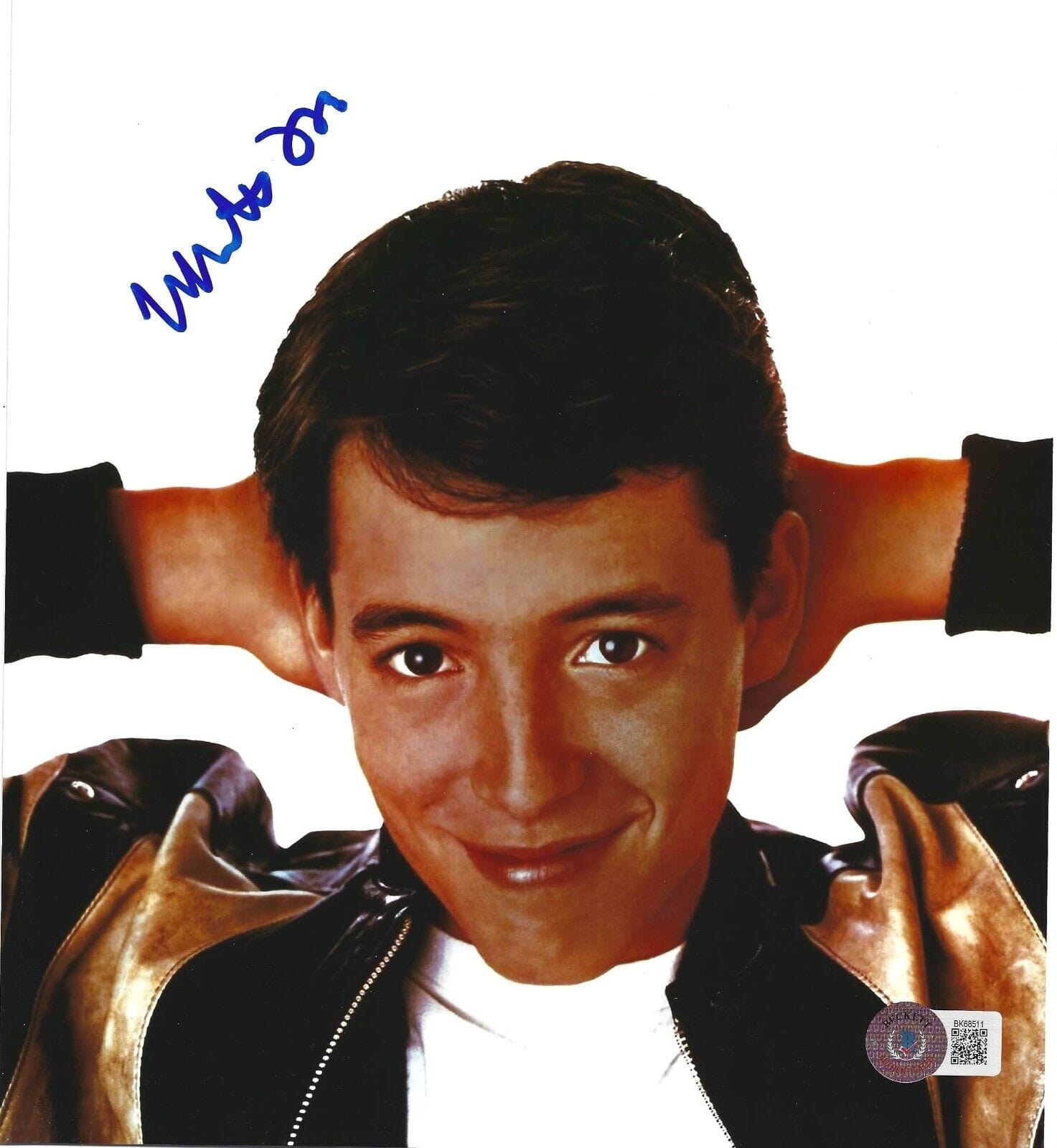 Matthew Broderick Signed 8x10 Photo from Ferris Bueller Off Beckett COA - Item #5