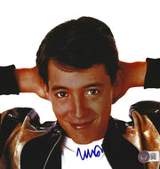 Matthew Broderick Signed 8x10 Photo from Ferris Bueller Off Beckett COA - Item #4