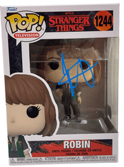 Maya Hawke Authentic Autographed Robin Stranger Things 1244 Funko Pop Figure