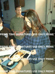 Megan Fox Signed 11x14 Photo Beckett COA - Item #1 - Detail View