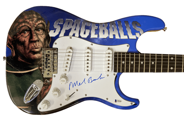 Mel Brooks Authentic Autographed Full Size Custom Electric Guitar - Prime Time Signatures - TV & Film