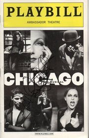 Melanie Griffith Authentic Autographed Chicago Playbill