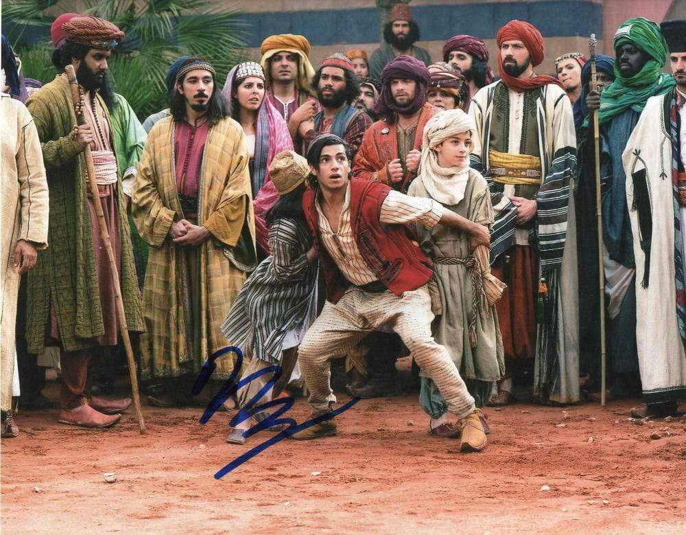 Mena Massoud Signed 8x10 Photo from Aladdin Certified Authentic