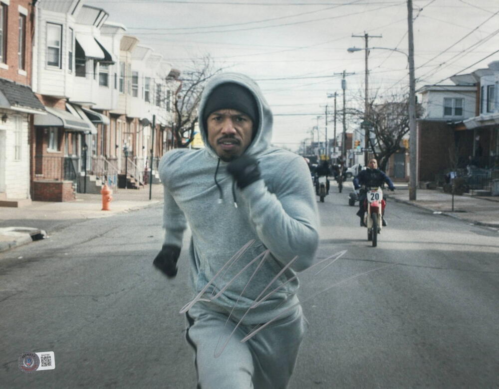 Michael B. Jordan Signed 11x14 Photo from Creed Beckett COA - Item #2