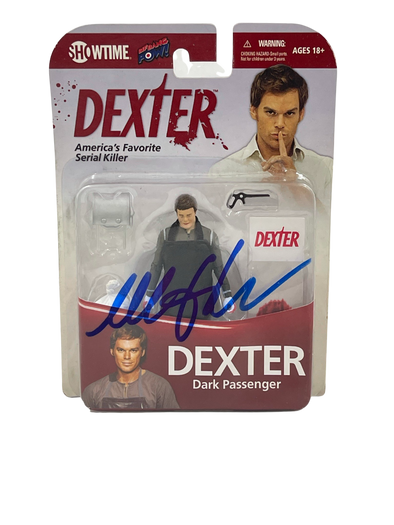 Michael C Hall Authentic Autographed Dexter Action Figure