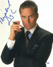 Michael Douglas Signed 11x14 Photo from Wall Street Certified Authentic - Item #1