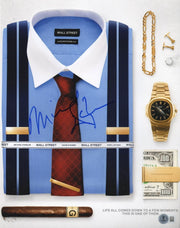 Michael Douglas Signed 11x14 Photo from Wall Street Beckett COA - Item #16