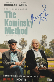 Michael Douglas Signed 12x18 Photo from The Kominsky Method Beckett COA - Item #2