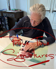 Michael Douglas Signed 12x18 Photo from Falling Down Beckett COA - Item #2 - Detail View
