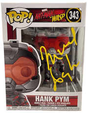 Michael Douglas Authentic Autographed Hank Pym Ant-Man 346 Funko Pop Figure