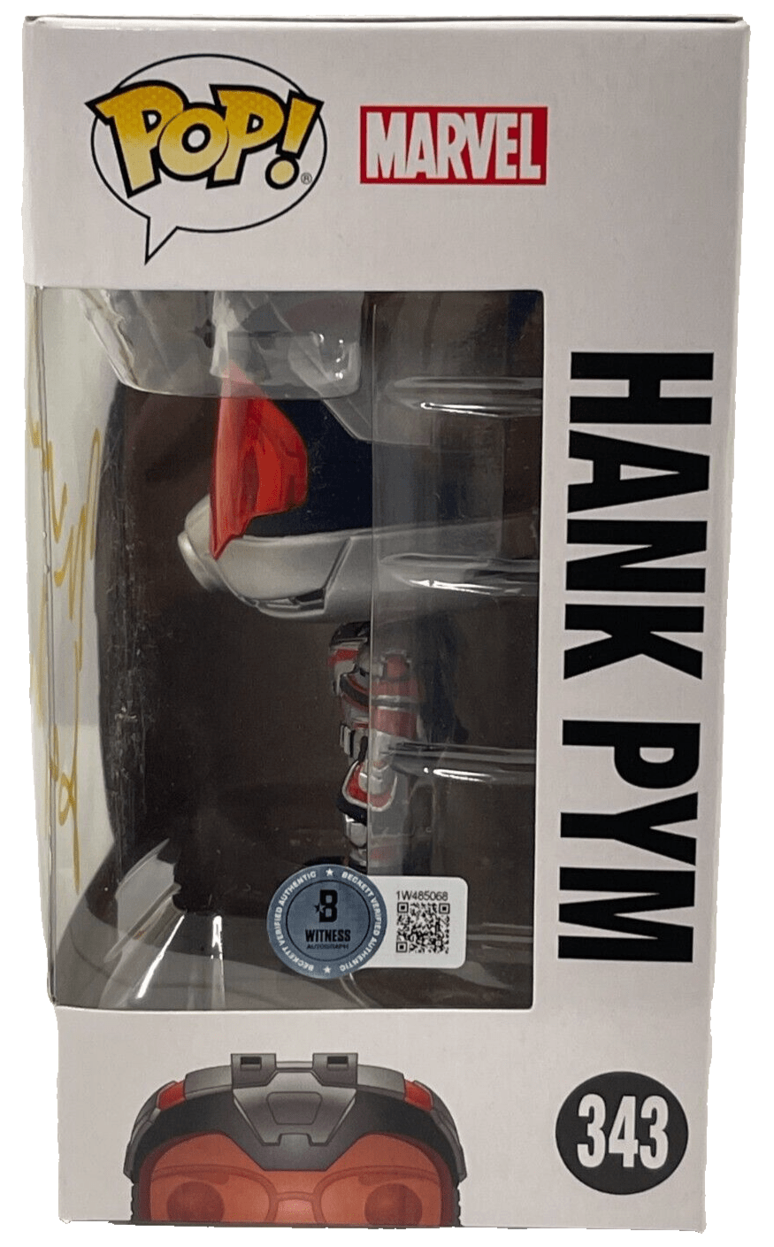 Michael Douglas Signed Funko from Ant-Man Beckett COA - Alternate Angle