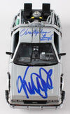 Michael J Fox and Christopher Lloyd Authentic Autographed 1:24 Back to the Future Delorean - Prime Time Signatures - TV & Film