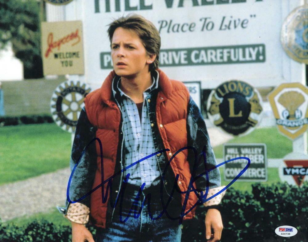 Michael J Fox Authentic Autographed 11x14 Photo - Prime Time Signatures - TV & Film