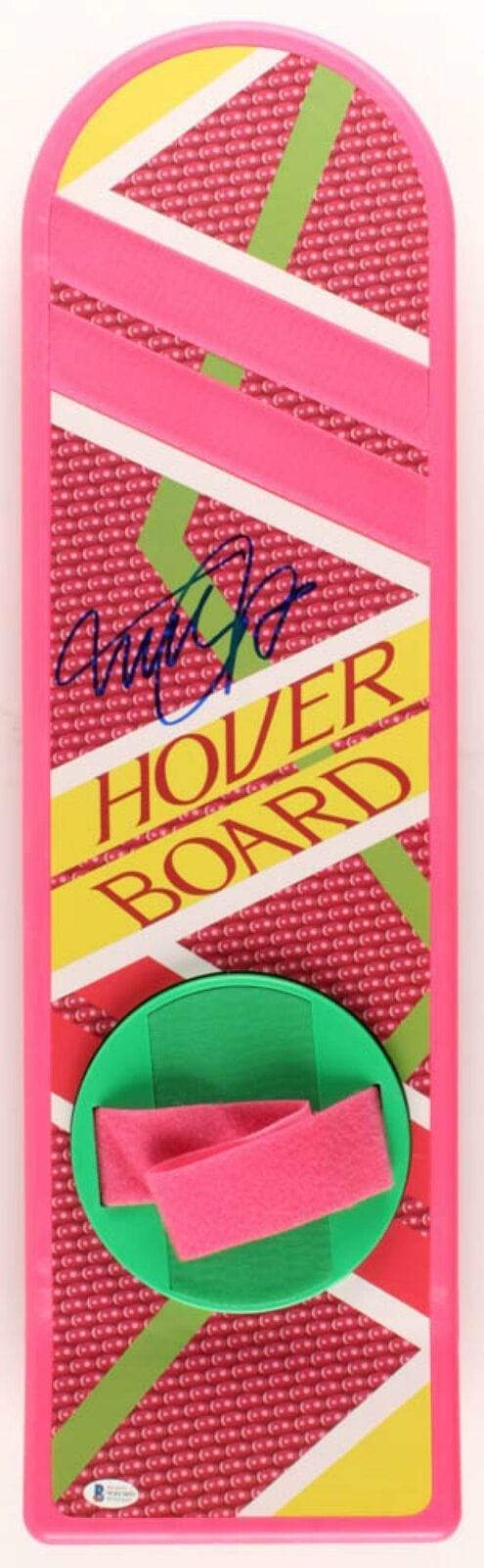 Michael J Fox Authentic Autographed Back to the Future Part 2 Hoverboard - Prime Time Signatures - TV & Film