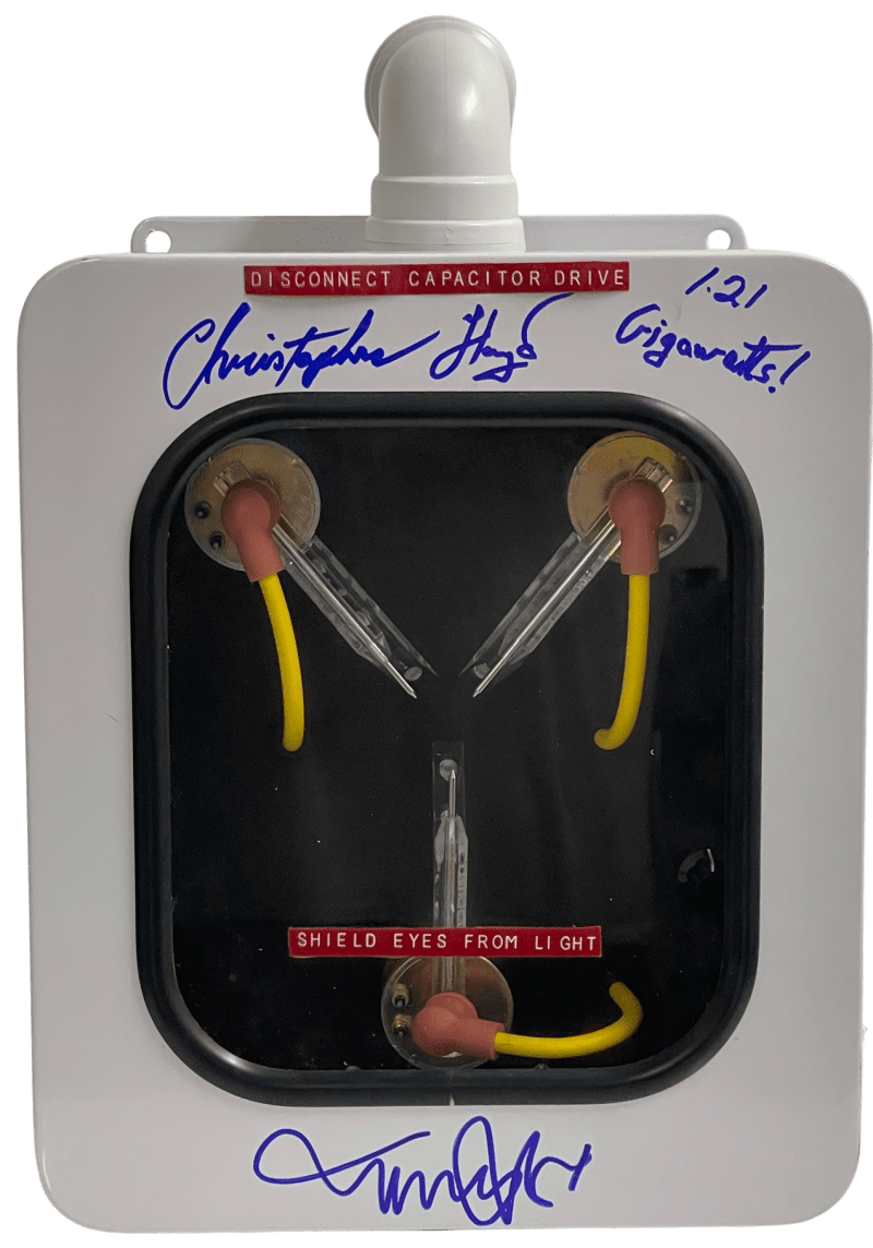 Christopher Lloyd Signed Replica Prop from Back to the Future Certified Authentic - Item #2