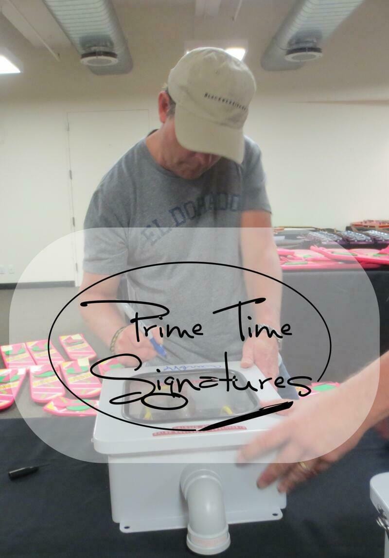 Christopher Lloyd Signed Replica Prop from Back to the Future Certified Authentic - Item #2 - Alternate Angle