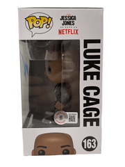 Mike Colter Signed Funko from Jessica Jones Beckett COA - Detail View