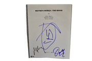 Mike Myers, Dana Carvey Authentic Autographed Wayne's World Script - Prime Time Signatures - TV & Film